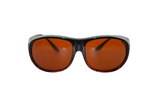 Solar Shield Glasses, Amber, Medium