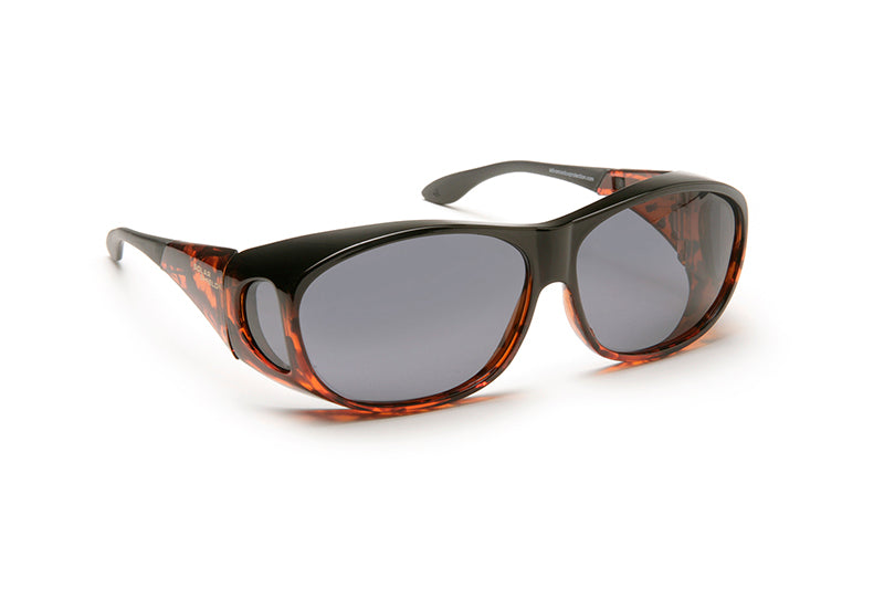 Solar Shield Glasses Gray Large Miami Lighthouse for the Blind Low Vision Shop