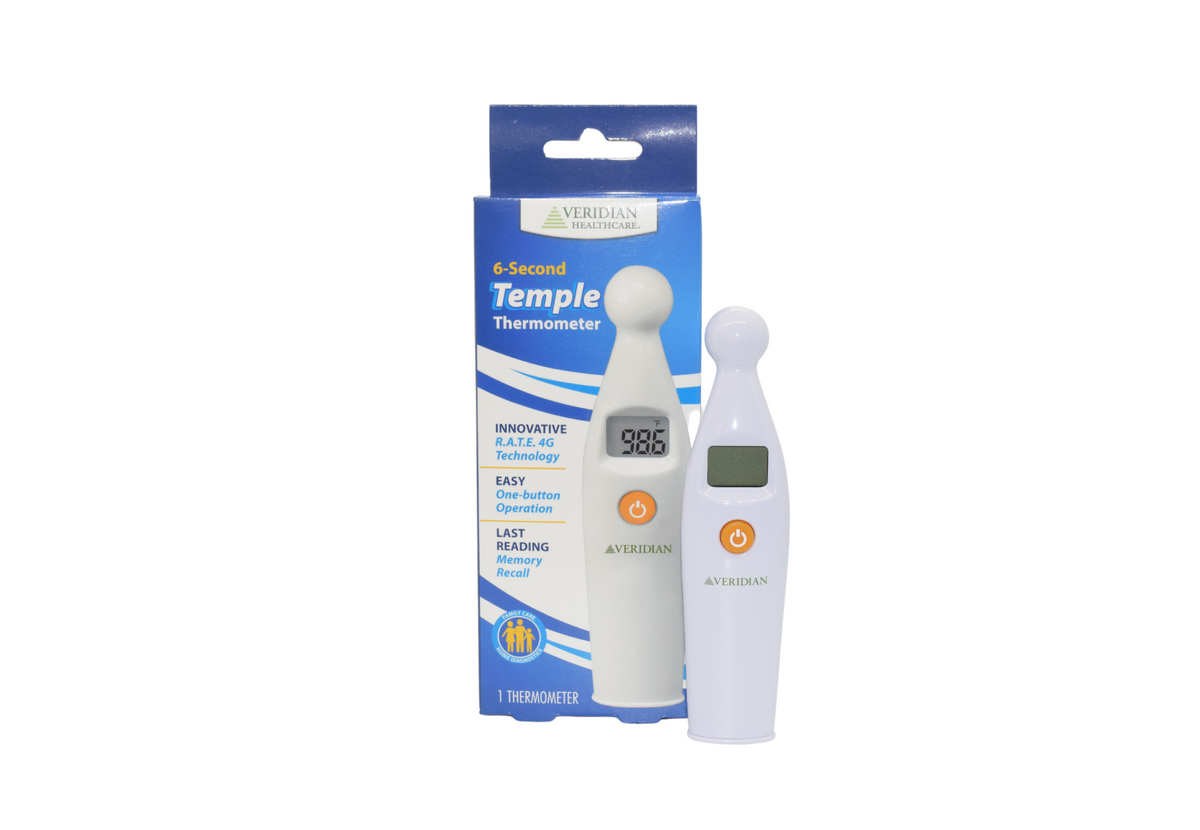Temple Touch Thermometer 6 Second Readout - Clinically Accurate – Miami  Lighthouse for the Blind Low Vision Shop