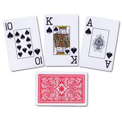 Braille playing cards