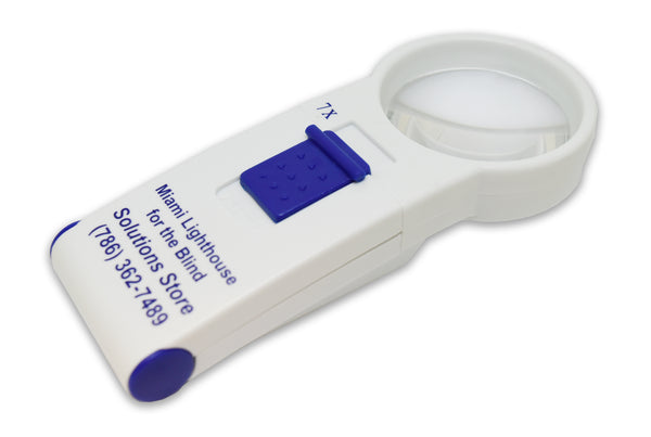 7X Hand-Held LED Magnifier 