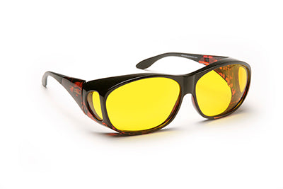 Solar Shield Glasses, Yellow, Large