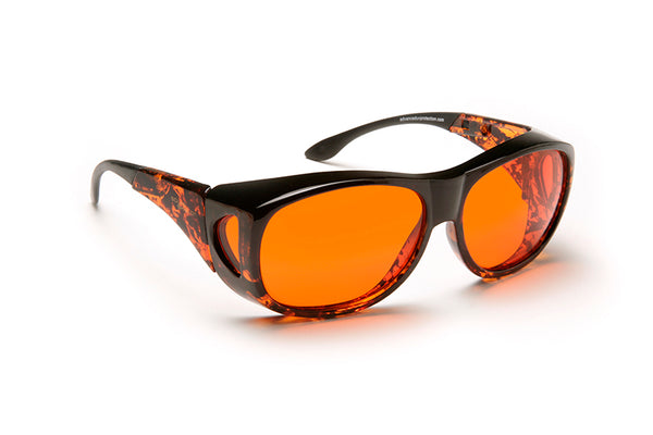 Solar Shield Glasses, Orange, Small