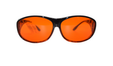 Solar Shield Glasses, Orange, Small